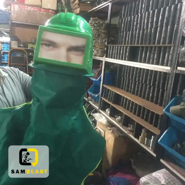 کلاه مخصوص سندبلاست ایرانی